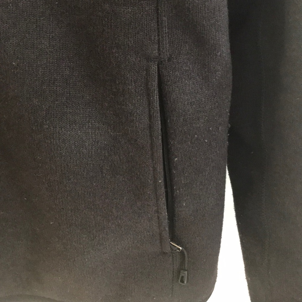 Black Button Snap Patagonia Pullover - image 3